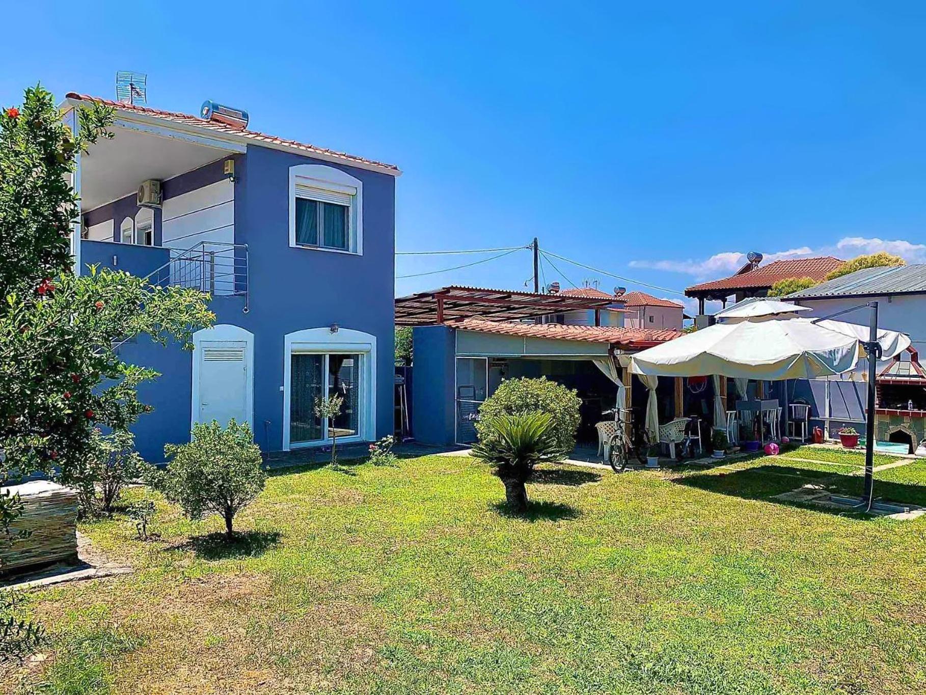 Blue House Villa Kariani Ngoại thất bức ảnh